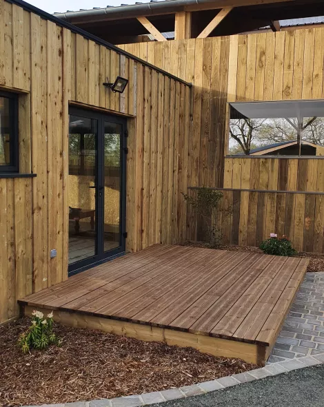 Pergola pour terrasse et jardin en  Loire-Atlantique